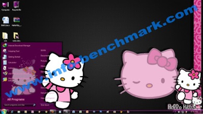 Tema Hello  Kitty  Untuk Windows 7 terkiniblog